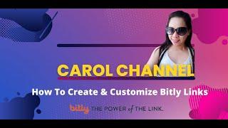 HOW TO CREATE & CUSTOMIZE BITLY LINKS