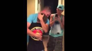 Marine surprises brother