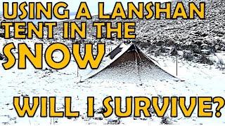 Camping in a Lanshan in the snow? Does a fox ruin my plans?
