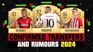 NEW CONFIRMED TRANSFERS & RUMOURS  ft. Mbappe Brobbey Greenwood... etc