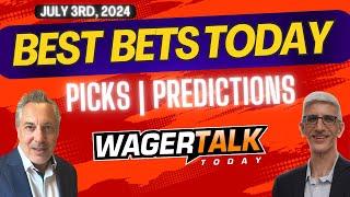 Free Best Bets and Expert Sports Picks  WagerTalk Today  MLB Predictions  EURO 2024  7324