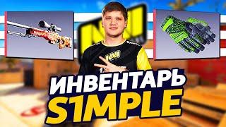 СКОЛЬКО СТОИТ ИНВЕНТАРЬ S1MPLE В CSGO - ЛЕГЕНДАРНЫЙ ИНВЕНТАРЬ SIMPLE С РЕДКИМИ СКИНАМИ В КС ГО