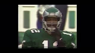 Randall Cunningham run vs giants with Keith byars block