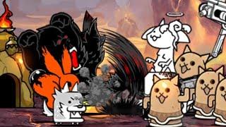 The Battle Cats  Jinfore Volcano  Lava Caves Area 9