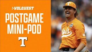 Tennessee Baseball Mini-Pod Reacting to a CWS Finals berth for Vols following repeat win over FSU