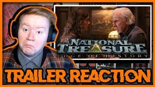 NATIONAL TREASURE & THE EDGE OF HISTORY Trailer Reaction  PFNReacts  Disney Plus