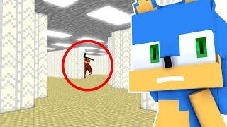 Sonic got into the BACKROOMS Minecraft Animation Teaser  SonicLife
