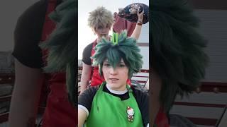 Initial game Baku vs Deku Name that BNHA Character #cosplay #myheroacademia #mha #bnhacosplay