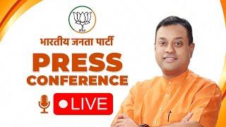 LIVE Press conference by Dr. Sambit Patra at party headquarters in New Delhi.