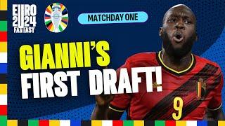 GIANNIS FIRST DRAFT   ITALY PREVIEW  UEFA EURO 2024 Fantasy Tips + Strategy