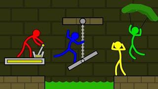 Stickman Animation The Epic Adventure of Watergirl and Fireboy