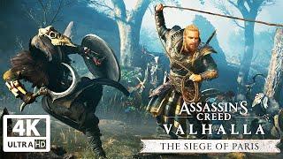 Assassins Creed Valhalla THE SIEGE OF PARIS All Cutscenes Game Movie 4K 60FPS Ultra HD