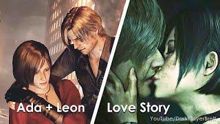 Ada & Leon - All Scenes of Saving Each Other Flirting and Kisses - Resident Evil Series 1080p