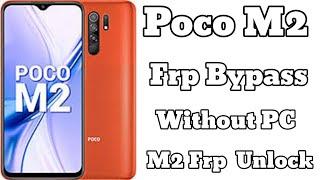 Poco M2 Frp Bypass 2024  POCO M2 Frp Bypass  Poco M2 Frp Bypass  Poco M2 Frp  Unlock easy trick