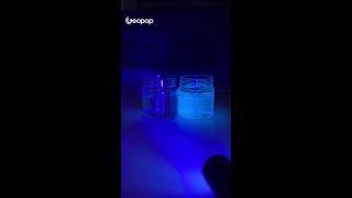 Today we show you the fascinating phenomenon of fluorescence #geopop #chemistry #curiosity