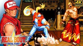 Real Bout Fatal Fury - Terry Bogard Arcade  1995 4K 60FPS