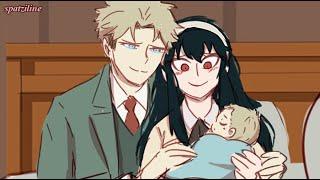 Loid Forger meets his newborn baby  Spy x Family Comic 