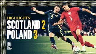 Scotland 2-3 Poland  Late Defeat in Nations League Opener  2024 UEFA Nations League Highlights