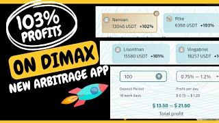 Earn $10k Profits On Dimax - Turn $100 to $5000 Daily Profitable Arbitrage Bot - Real Dimax Review