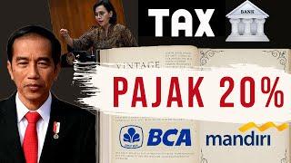 JANGAN MENABUNG DI BANK Pajaknya 20% RUGI 