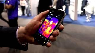 Cat S60 rugged phone with thermal camera - Demo