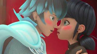 Маринетт и Лука ревнуют Адриана и Лилу  Marinette and Luka are jealous of Adrien and Leela