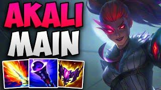 CHALLENGER AKALI MAIN CARRIES HIS TEAM  CHALLENGER AKALI MID GAMEPLAY  Patch 14.11 S14