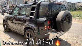 2023 Defender का top modal dekho   2023 Defender Black 4X4 Automatic review  Bobyyadav