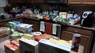 Grocery Haul $221 H-E-B Bi-Weekly Haul New Year Edition