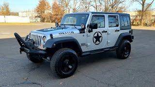 4K Review 2011 Jeep Wrangler Unlimited Sport 4WD 6-Speed Manual Virtual Test-Drive & Walk-around