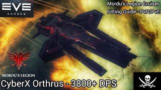 EVE Echoes - Orthrus PvPPvE Fitting Guide - New Missile Implants - 3800+ DPS Torpedo troll Orth