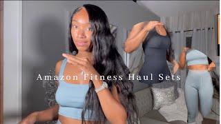 Amazon Summer Fitness Sets Haul    Ft. Jumpers Leggings & More