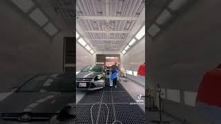 Booth Flip #automobile #autobody  Collision Repair Painting