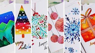 Simple Christmas Card Ideas for Beginners 