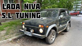 Брошенная Lada Niva Ваз 21214 в редкой комплектации