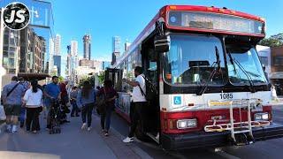 Another Toronto Subway Shutdown  Shuttle Bus Route Walk June 2024