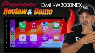 Pioneer DMH-W3000NEX Car Stereo Head unit with wireless Apple CarPlay and wireless Android Auto