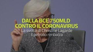 Coronavirus la svolta della Bce nuovo quantitative easing da 750 miliardi di euro