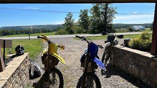 Weekend Ride Trails Hills and Wheelies  RMZ250 YZ450F YZ125