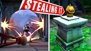 What happens if you STEAL THE ARTIFACT AND TRY TO ESCAPE Fortnite