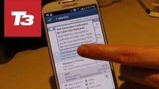 Samsung Galaxy S4 Air View demo