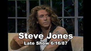 Steve Jones - interview on Sid and Nancy - Late Show 61687 HQ stereo Sex Pistols