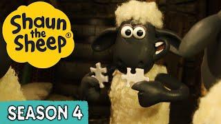 Shaun the Sheep Season 4  Full Episodes 11-15  Puzzles Wildlife + MORE  Cartoons for Kids