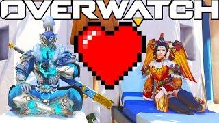 OVERWATCH VALENTINES DAY 1V1 WITH MY GIRLFRIEND