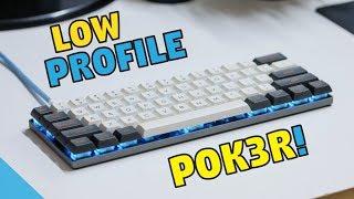POK3R V2 Low Profile Mechanical Keyboard - Unboxing & Review