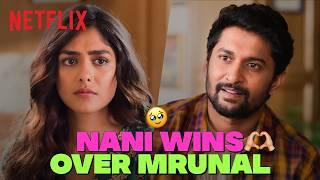 You Wont Believe How Nani WINS Over Mrunal & Her Mom ️  #HiPapa  Netflix India