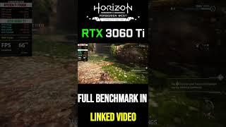 Horizon Forbidden West PC Benchmark Stunning Graphics  #rtx3060ti #pcgaming #horizonforbiddenwest