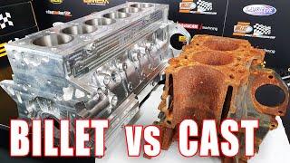 What is a BILLET ENGINE and when should you get one? vs cast 2JZ Bullet Race Engineering Tour.