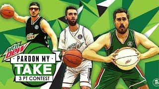 Pardon My Take 3 Point Contest Presented by Mountain Dew