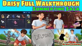 Daisy Full Walkthrough Summertime Saga 0.20.1  Daisy complete Storyline